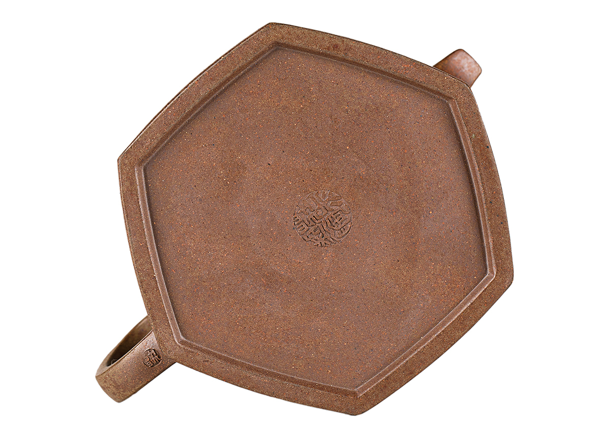 Чайник # 52269, дровяной обжиг/исинская глина, ручная работа, 250 мл.