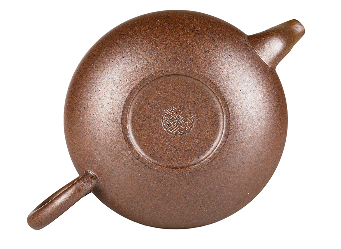 Чайник # 52272, дровяной обжиг/исинская глина, ручная работа, 180 мл.