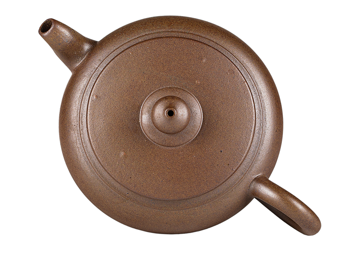 Чайник # 52272, дровяной обжиг/исинская глина, ручная работа, 180 мл.