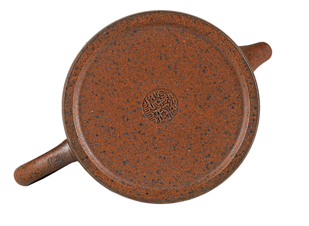 Чайник # 52276, дровяной обжиг/исинская глина, ручная работа, 160 мл.