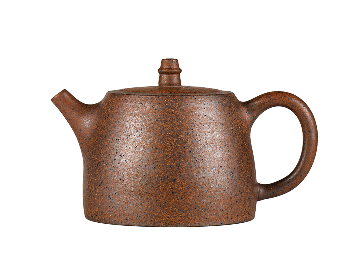 Чайник # 52276, дровяной обжиг/исинская глина, ручная работа, 160 мл.