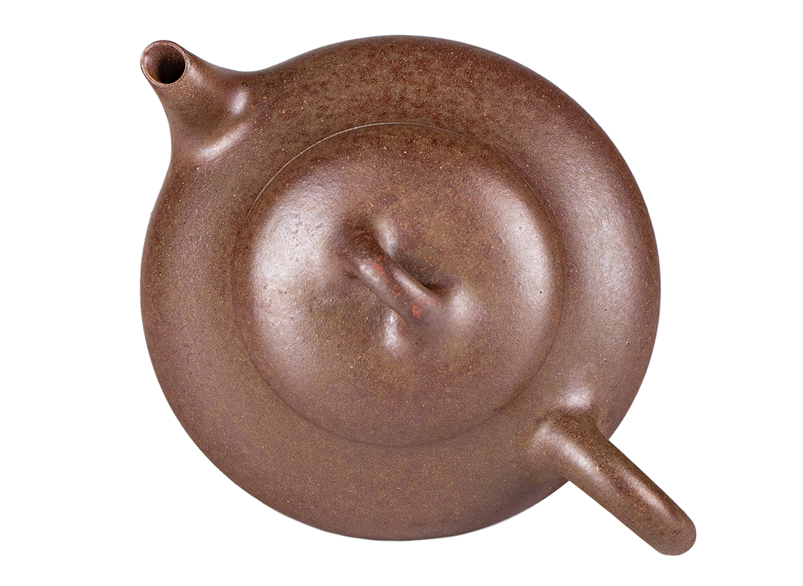 Чайник # 52279, дровяной обжиг/исинская глина, ручная работа, 140 мл.