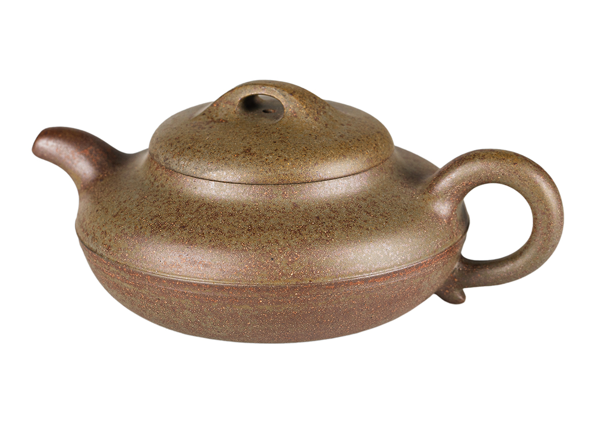 Чайник # 52280, дровяной обжиг/исинская глина, ручная работа, 200 мл.