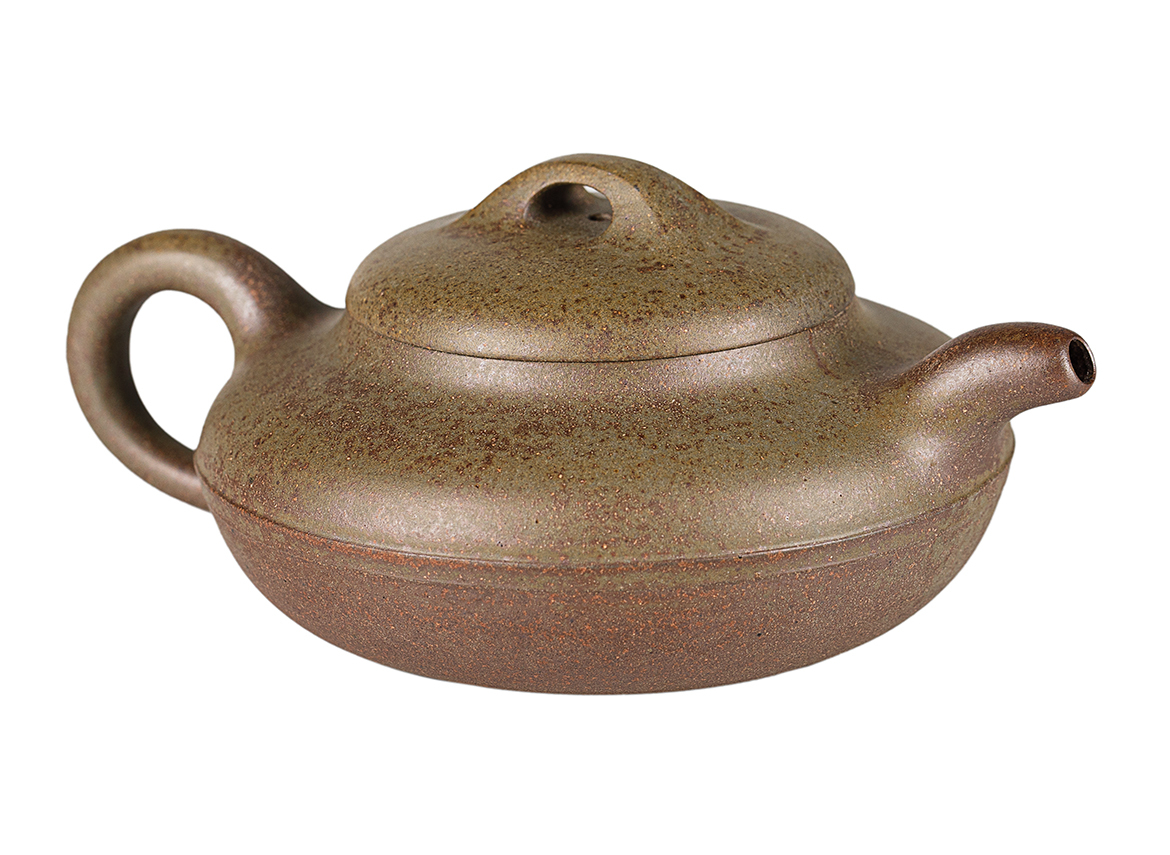 Чайник # 52280, дровяной обжиг/исинская глина, ручная работа, 200 мл.