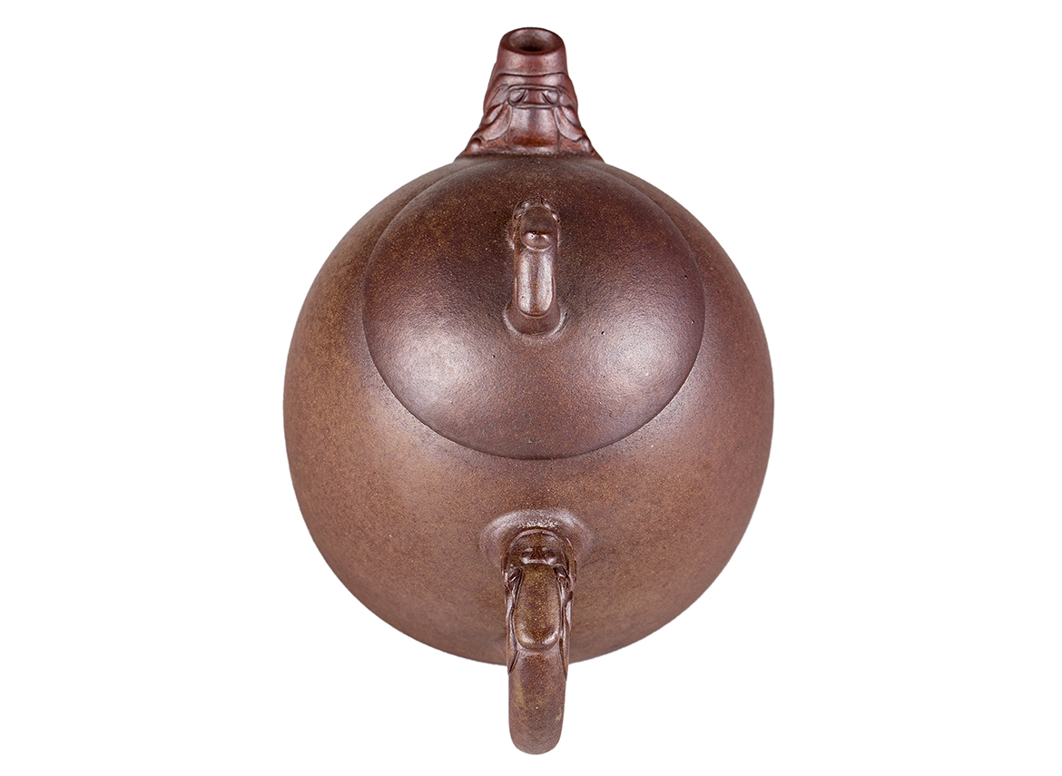 Чайник # 52282, дровяной обжиг/исинская глина, ручная работа, 170 мл.