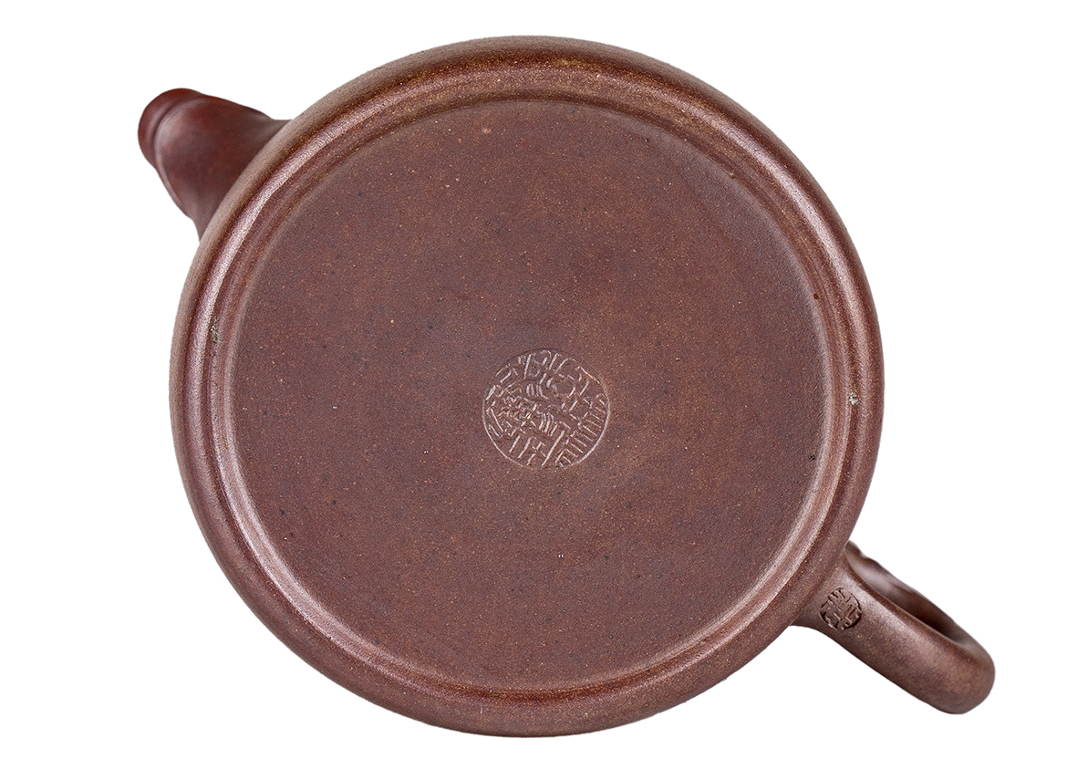 Чайник # 52282, дровяной обжиг/исинская глина, ручная работа, 170 мл.