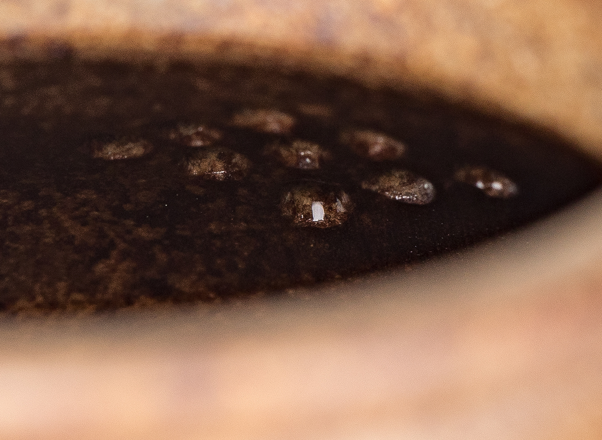 Чайник # 52283, дровяной обжиг/исинская глина, ручная работа, 130 мл.