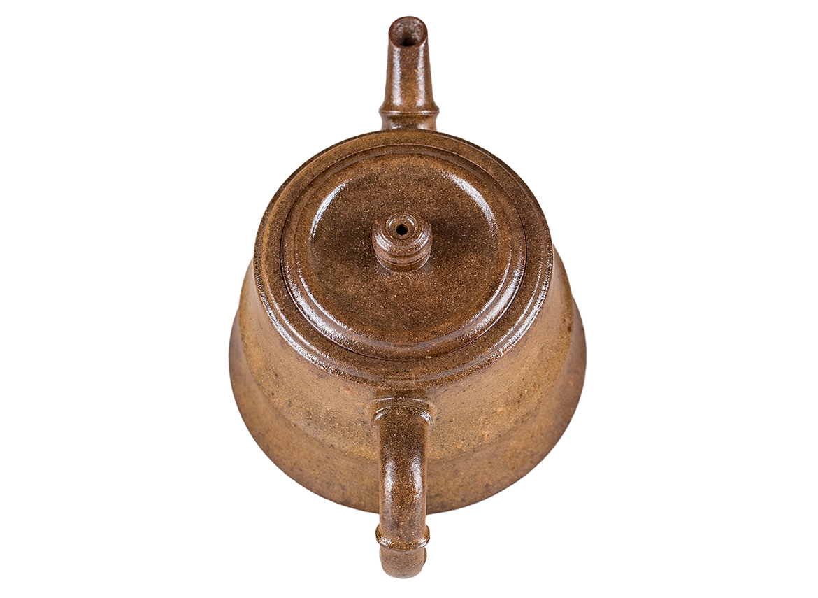 Чайник # 52284, дровяной обжиг/исинская глина, ручная работа, 115 мл.