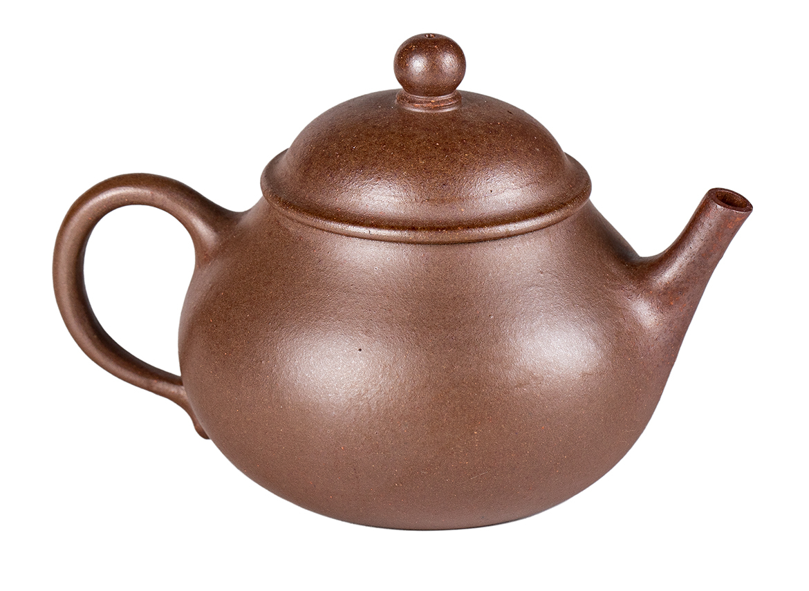 Чайник # 52286, дровяной обжиг/исинская глина, ручная работа, 130 мл.