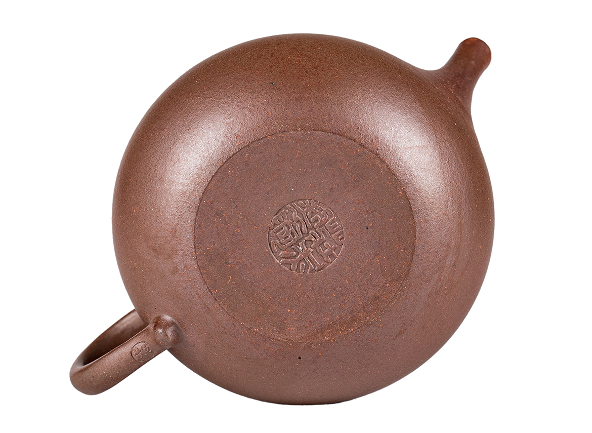 Чайник # 52286, дровяной обжиг/исинская глина, ручная работа, 130 мл.