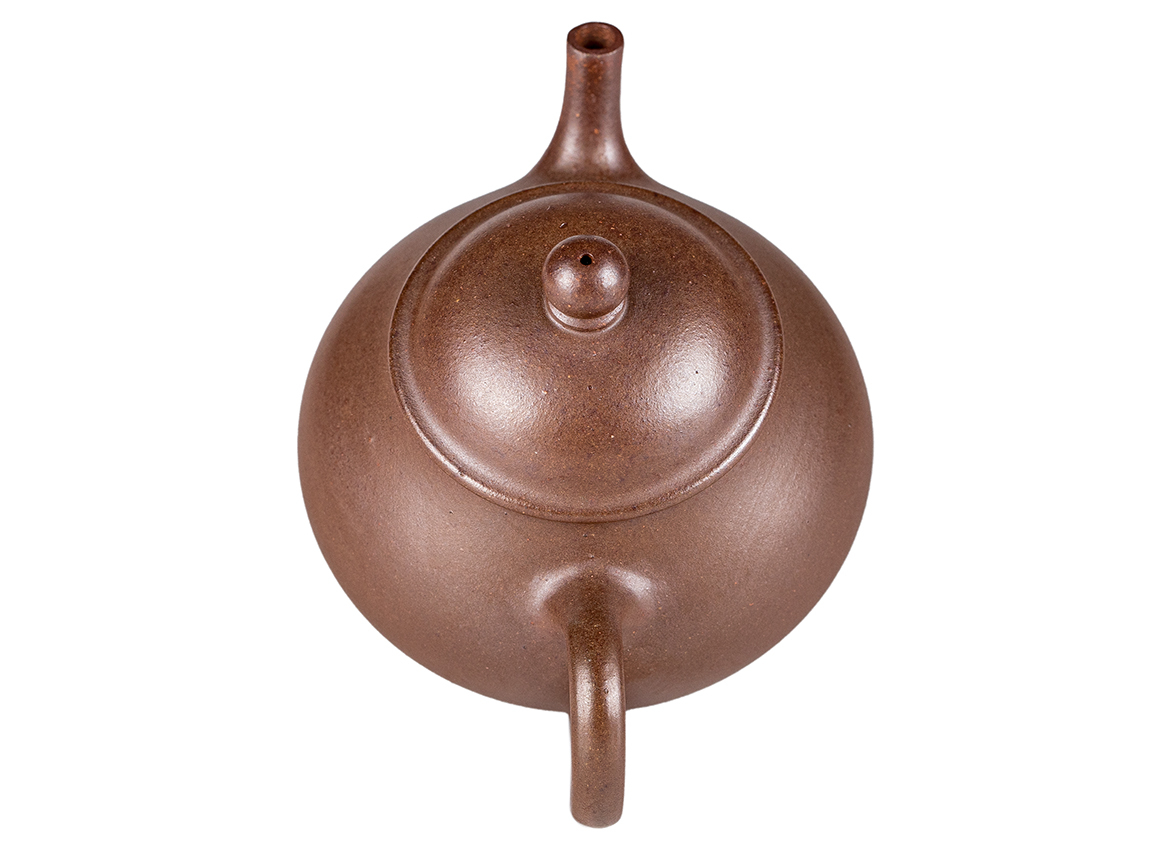 Чайник # 52286, дровяной обжиг/исинская глина, ручная работа, 130 мл.