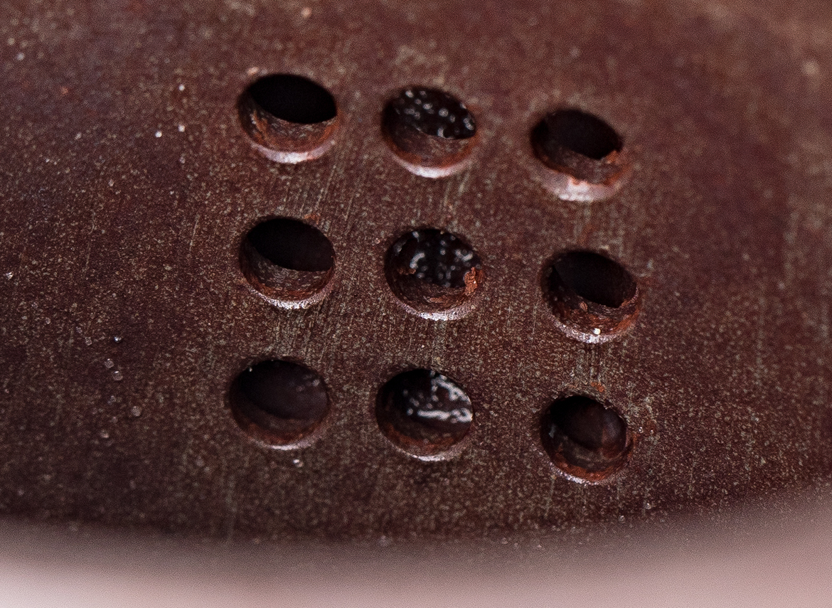 Чайник # 52287, дровяной обжиг/исинская глина, ручная работа, 185 мл.