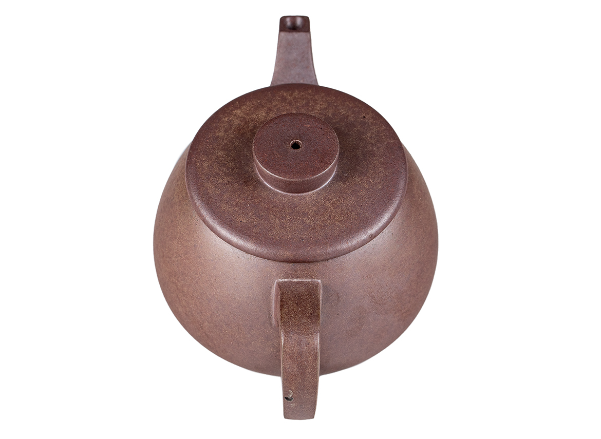 Чайник # 52287, дровяной обжиг/исинская глина, ручная работа, 185 мл.