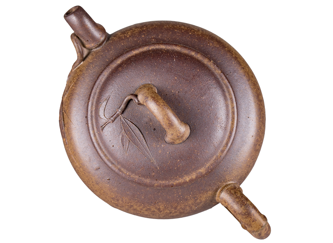 Чайник # 52288, дровяной обжиг/исинская глина, ручная работа, 290 мл.