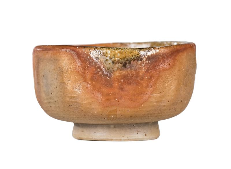 Пиала # 52291, дровяной обжиг, керамика Дэхуа, ручная работа, 106 мл.