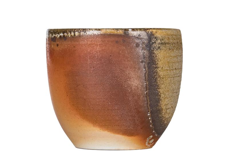 Пиала # 52301, дровяной обжиг, керамика Дэхуа, ручная работа, 80 мл.