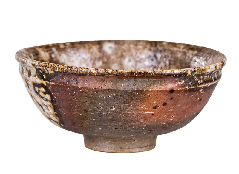 Пиала # 52303, дровяной обжиг, керамика Дэхуа, ручная работа, 50 мл.