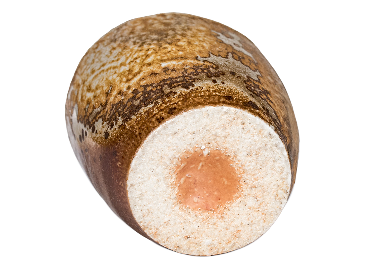 Пиала # 52309, дровяной обжиг, керамика Дэхуа, ручная работа, 90 мл.