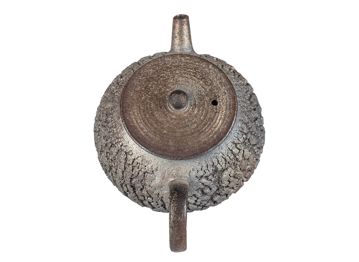 Чайник # 52312, дровяной обжиг, керамика Дэхуа, ручная работа, 190 мл.