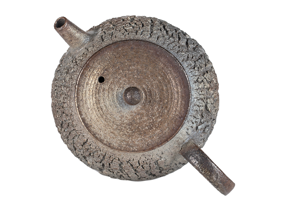 Чайник # 52312, дровяной обжиг, керамика Дэхуа, ручная работа, 190 мл.