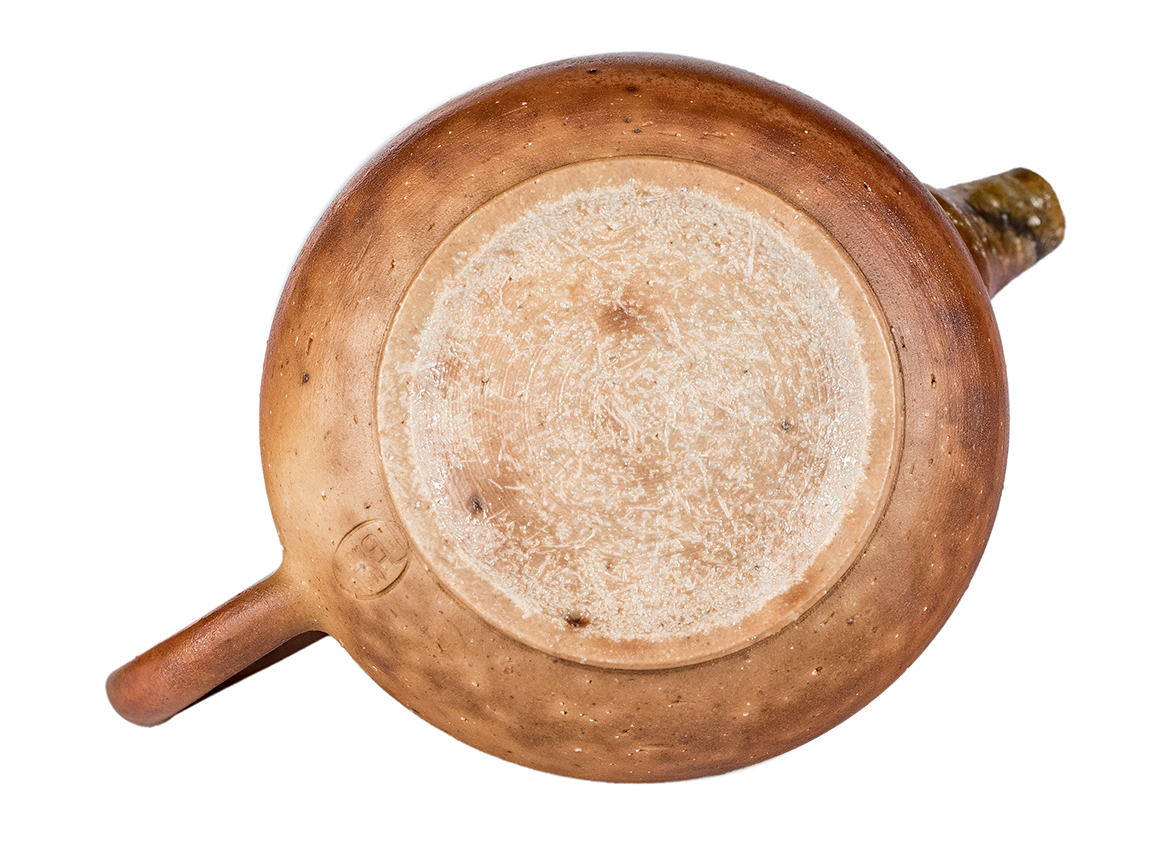 Чайник # 52314, дровяной обжиг, керамика Дэхуа, ручная работа, 130 мл.