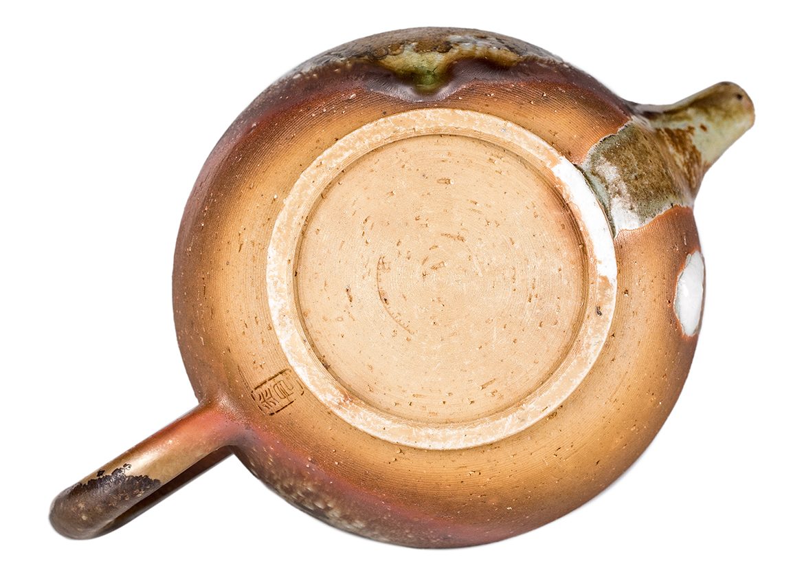 Чайник # 52315, дровяной обжиг, керамика Дэхуа, ручная работа, 160 мл.