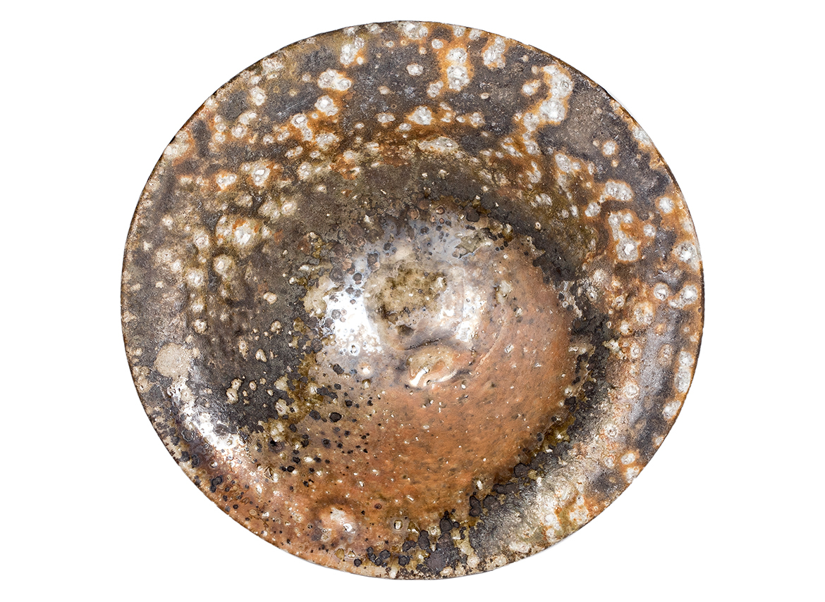 Пиала # 52316, дровяной обжиг, керамика Дэхуа, ручная работа, 55 мл.