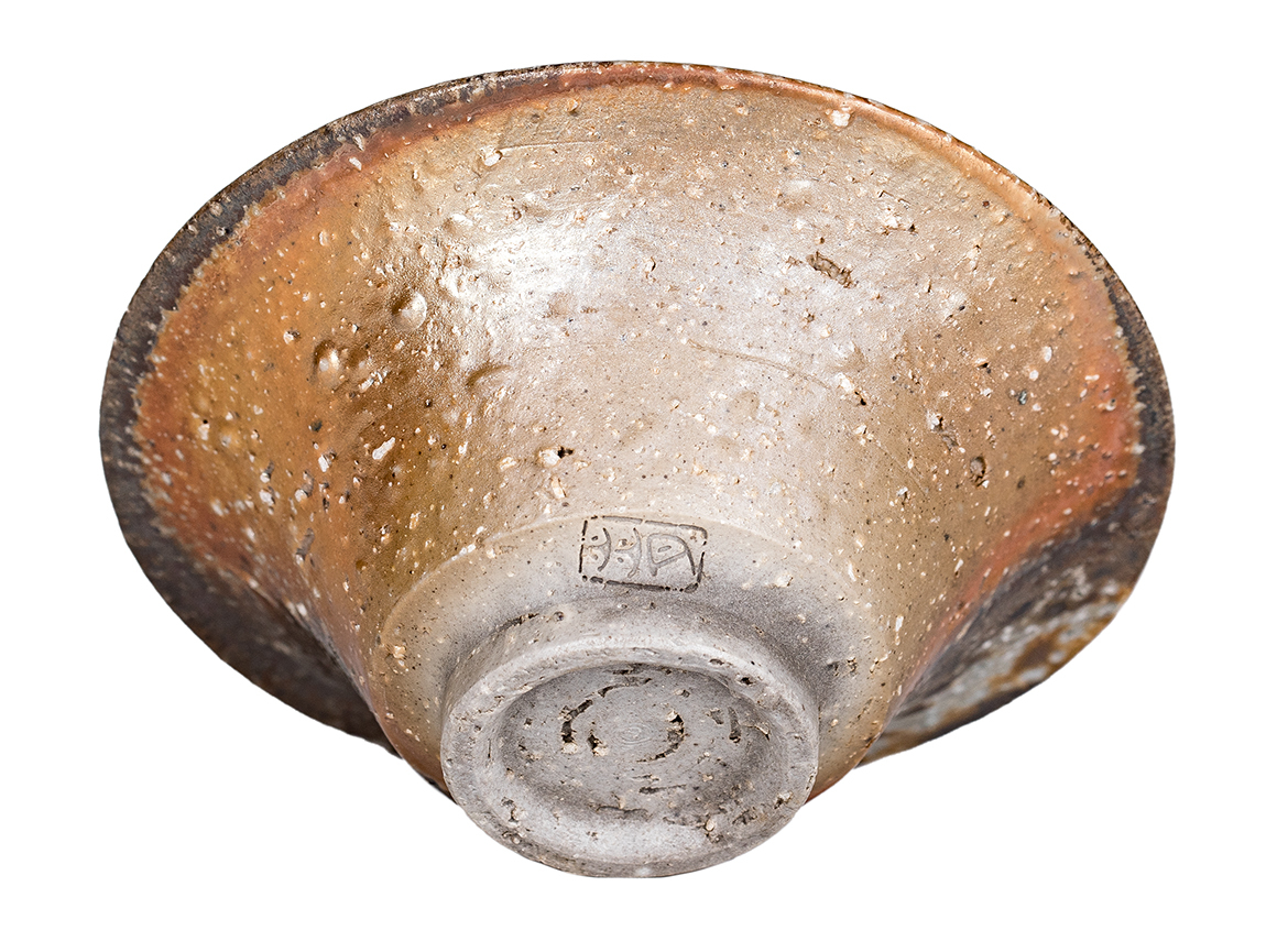 Пиала # 52316, дровяной обжиг, керамика Дэхуа, ручная работа, 55 мл.