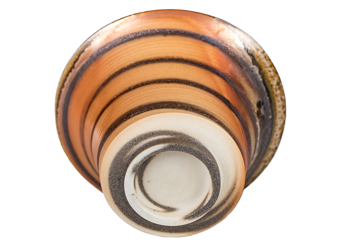 Гайвань # 52320, дровяной обжиг, керамика Дэхуа, ручная работа, 120 мл.