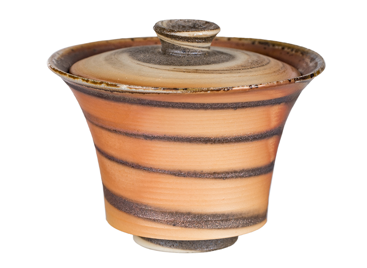 Гайвань # 52320, дровяной обжиг, керамика Дэхуа, ручная работа, 120 мл.