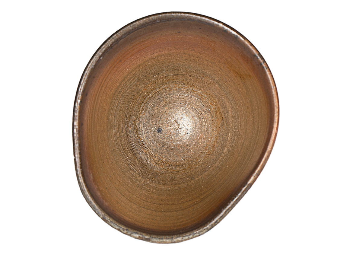 Пиала # 52325, дровяной обжиг, керамика Дэхуа, ручная работа, 60 мл.