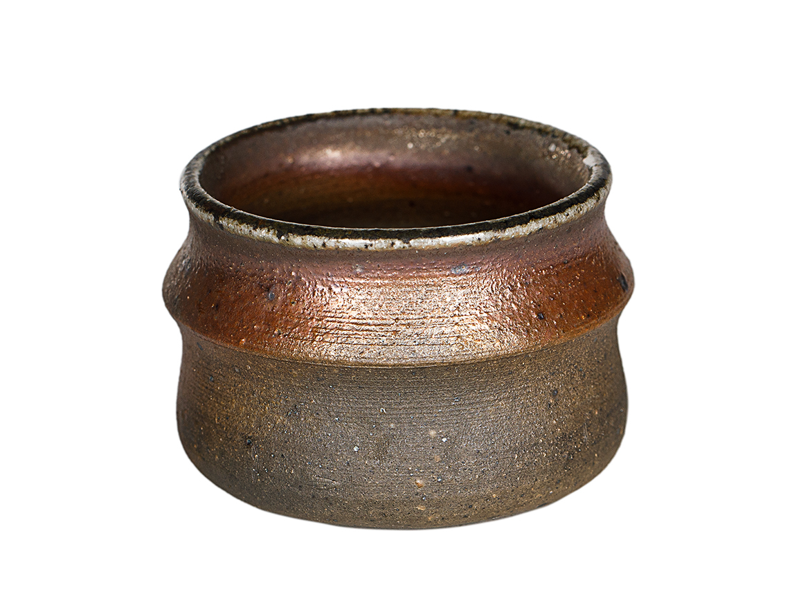 Пиала # 52326, дровяной обжиг, керамика Дэхуа, ручная работа, 66 мл.