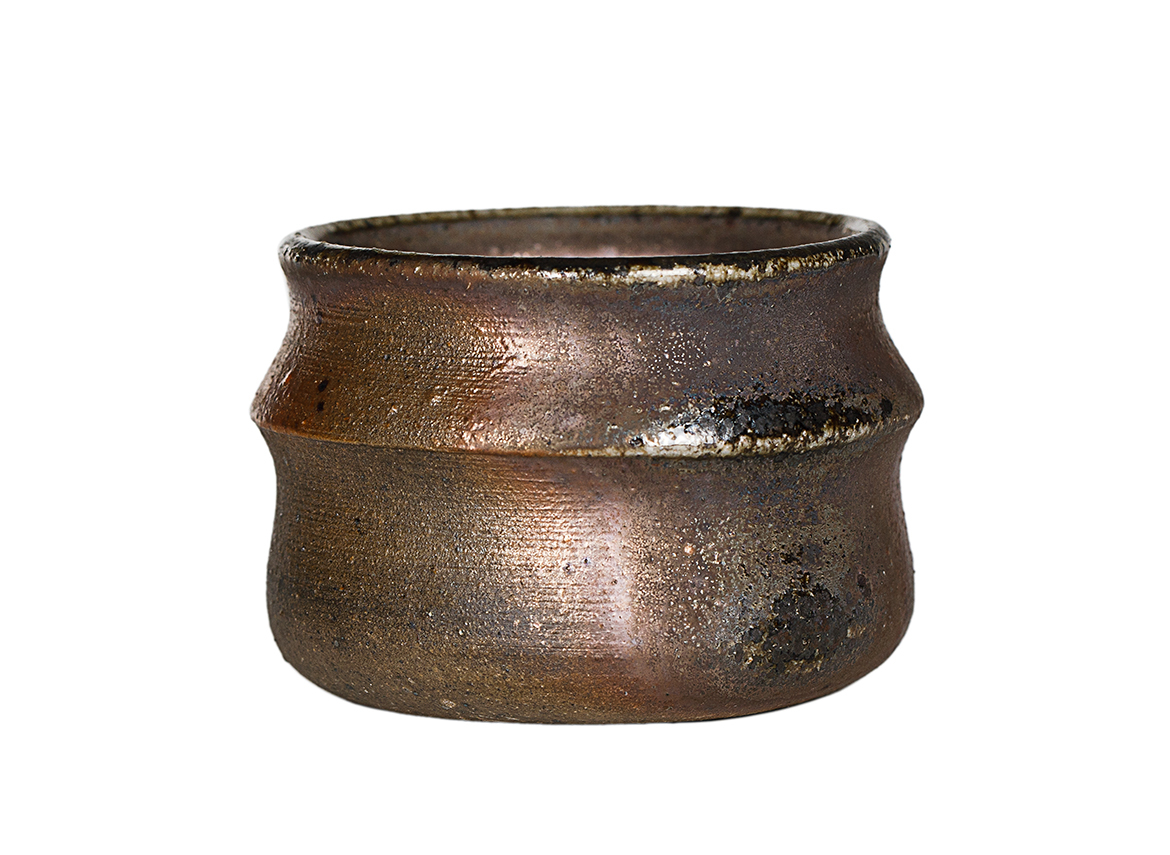 Пиала # 52326, дровяной обжиг, керамика Дэхуа, ручная работа, 66 мл.
