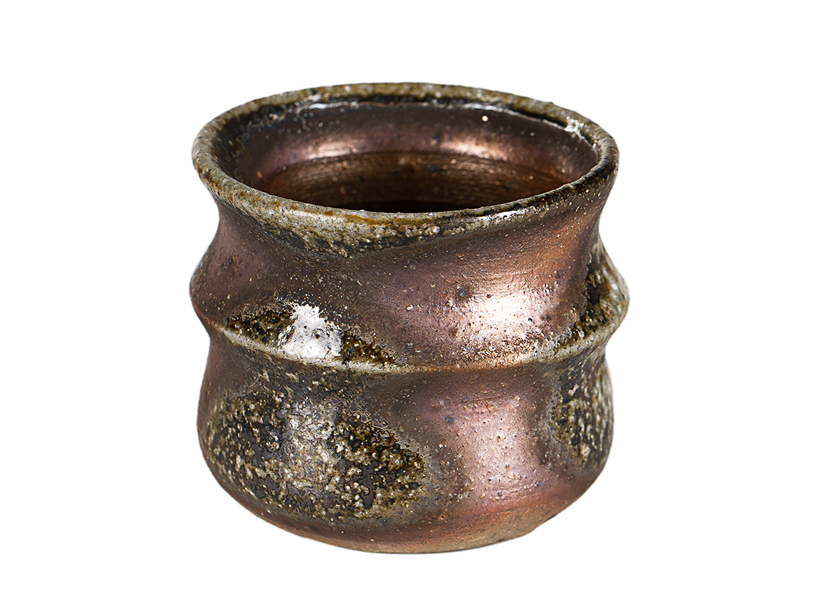 Пиала # 52328, дровяной обжиг, керамика Дэхуа, ручная работа, 78 мл.