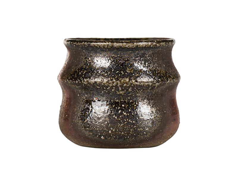 Пиала # 52329, дровяной обжиг, керамика Дэхуа, ручная работа, 85 мл.
