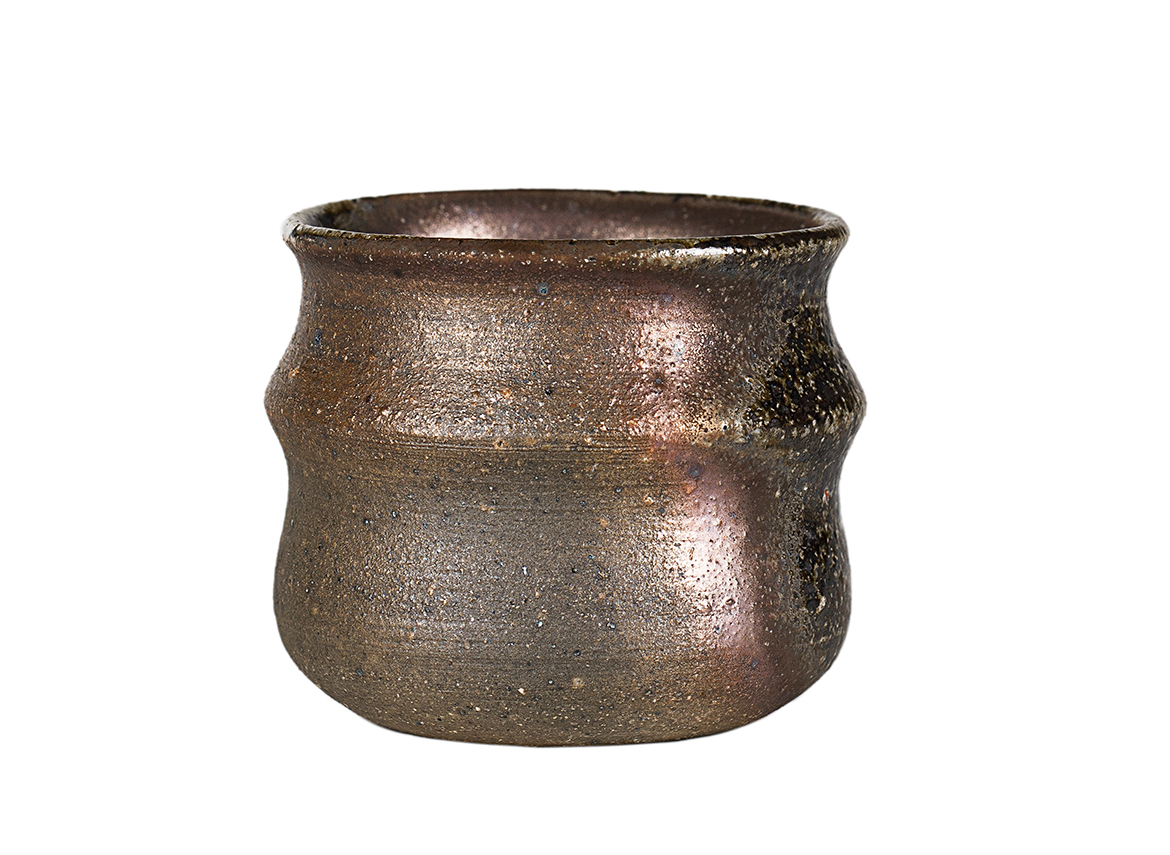 Пиала # 52329, дровяной обжиг, керамика Дэхуа, ручная работа, 85 мл.