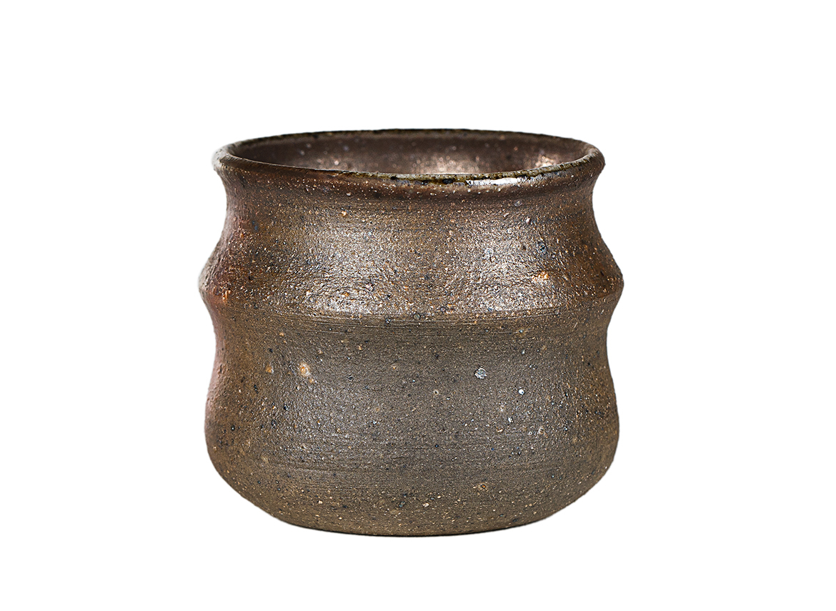 Пиала # 52329, дровяной обжиг, керамика Дэхуа, ручная работа, 85 мл.