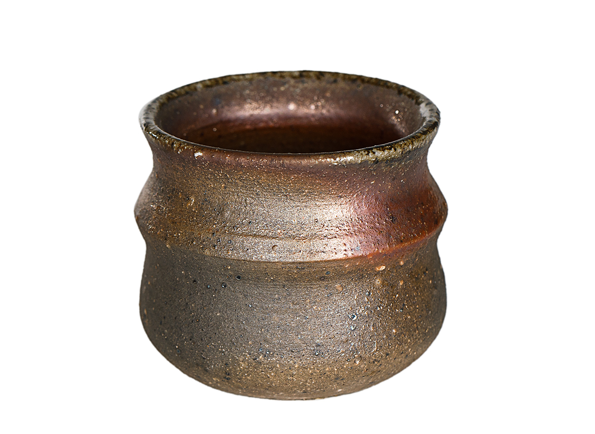 Пиала # 52332, дровяной обжиг, керамика Дэхуа, ручная работа, 70 мл.