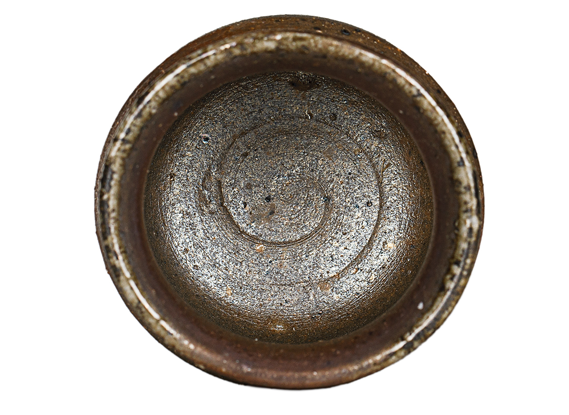 Пиала # 52332, дровяной обжиг, керамика Дэхуа, ручная работа, 70 мл.