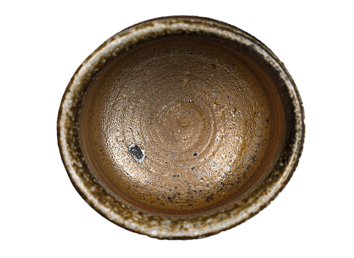 Пиала # 52333, дровяной обжиг, керамика Дэхуа, ручная работа, 76 мл.