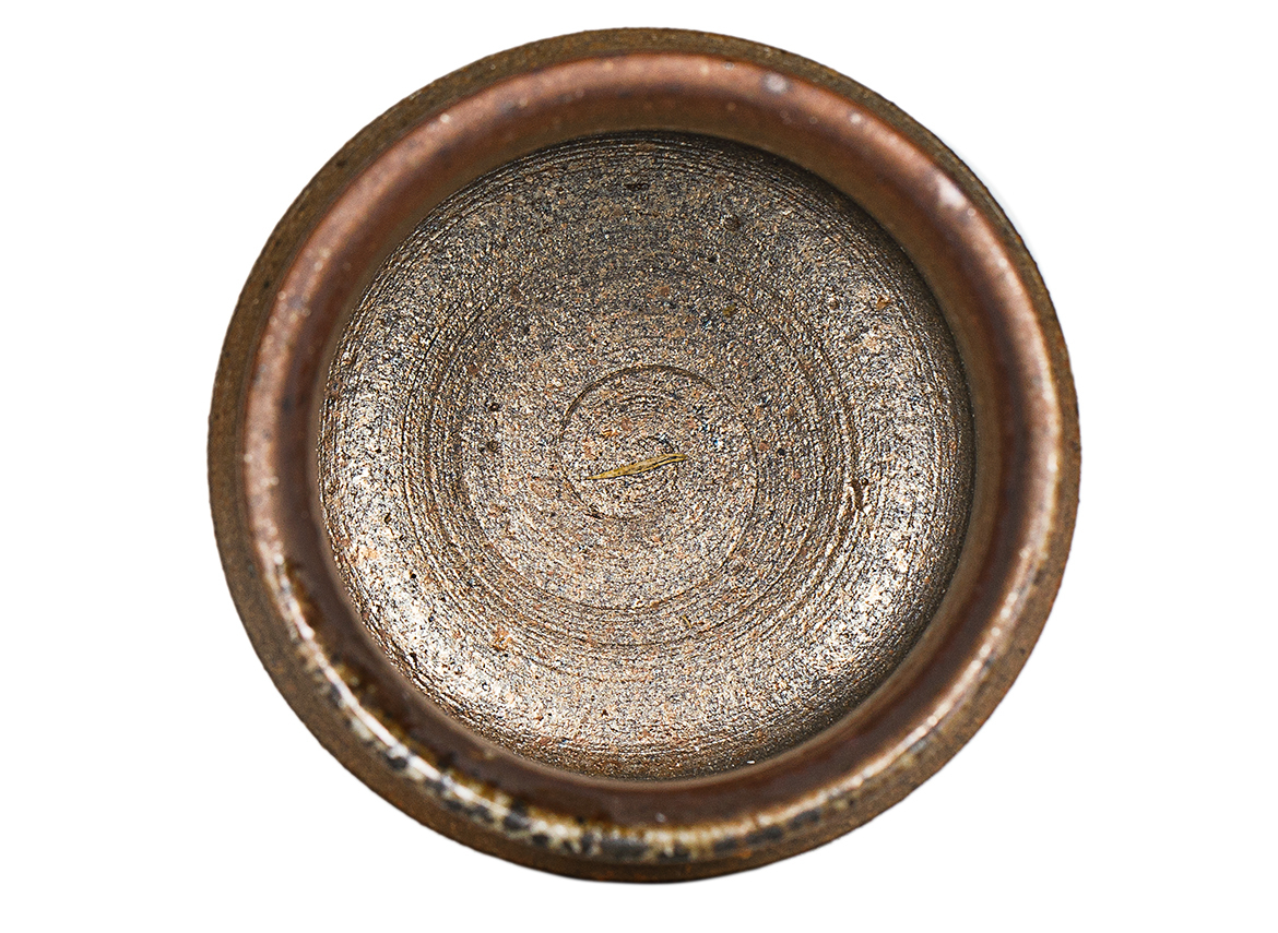 Пиала # 52334, дровяной обжиг, керамика Дэхуа, ручная работа, 65 мл.