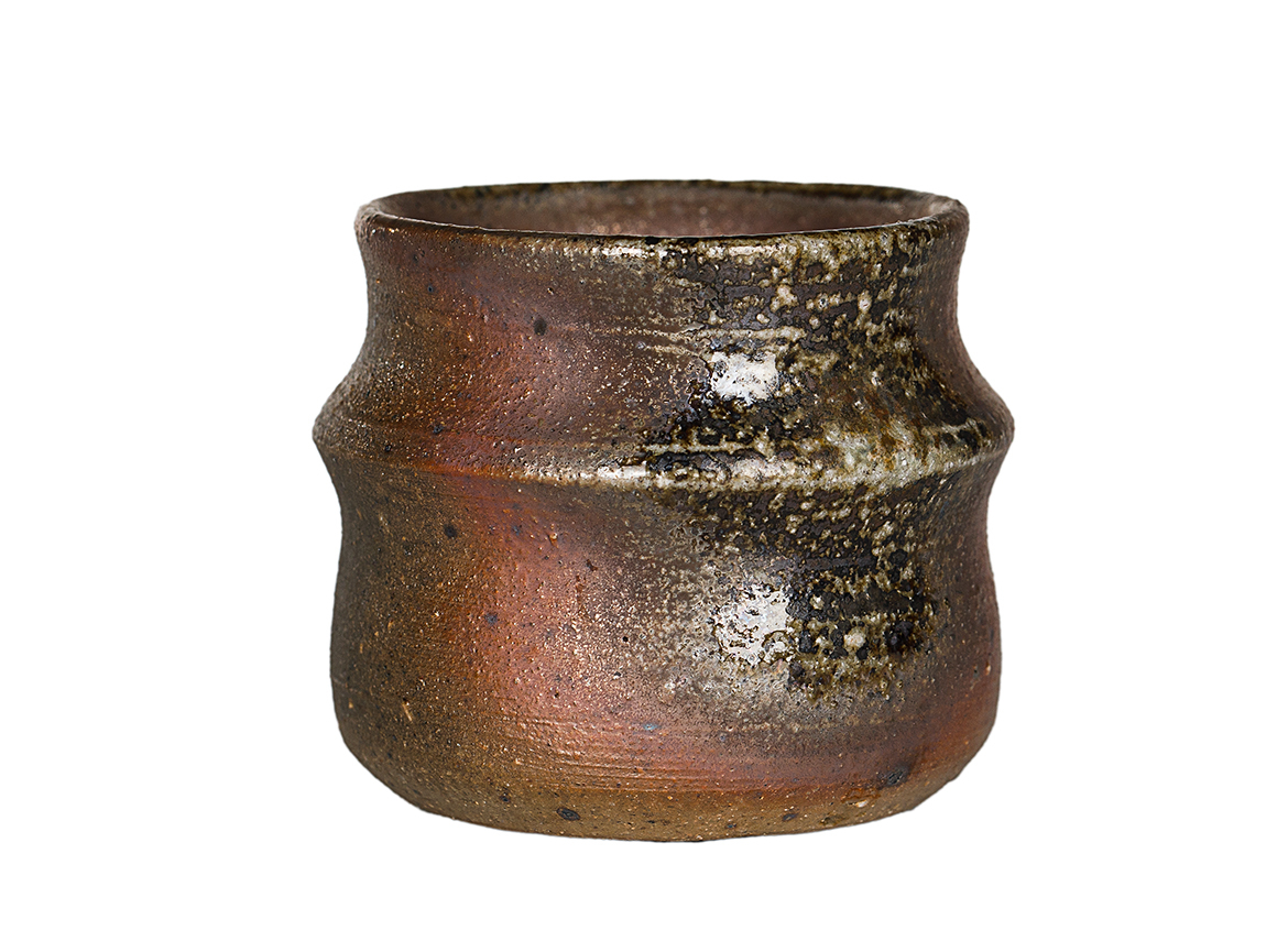 Пиала # 52335, дровяной обжиг, керамика Дэхуа, ручная работа, 85 мл.