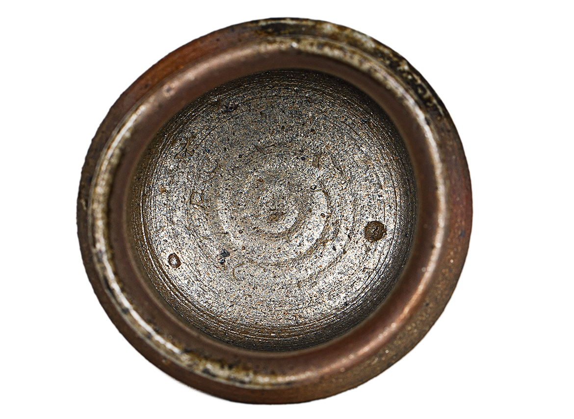 Пиала # 52335, дровяной обжиг, керамика Дэхуа, ручная работа, 85 мл.