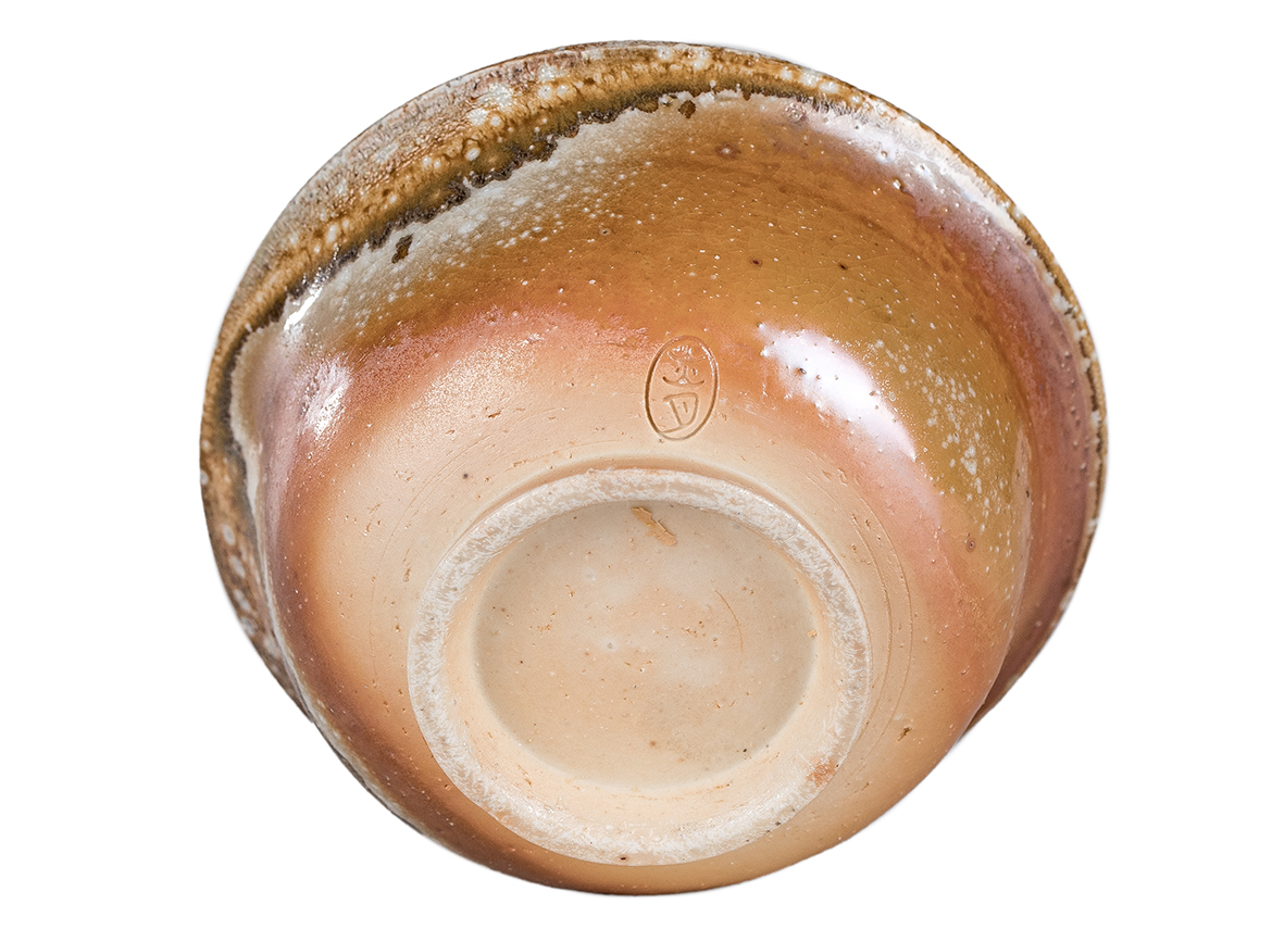 Гайвань # 52337, дровяной обжиг, керамика Дэхуа, ручная работа, 115 мл.