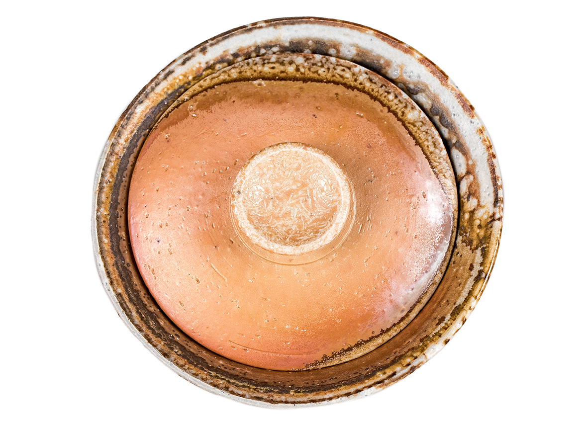 Гайвань # 52338, дровяной обжиг, керамика Дэхуа, ручная работа, 125 мл.