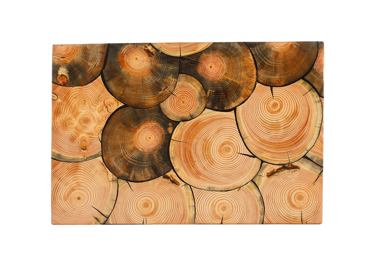 Чабань ручной работы (чайная доска) # 52344, Сосна