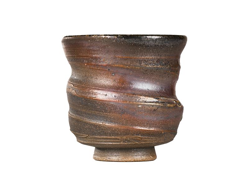 Пиала # 52364, дровяной обжиг, керамика Дэхуа, ручная работа, 120 мл.