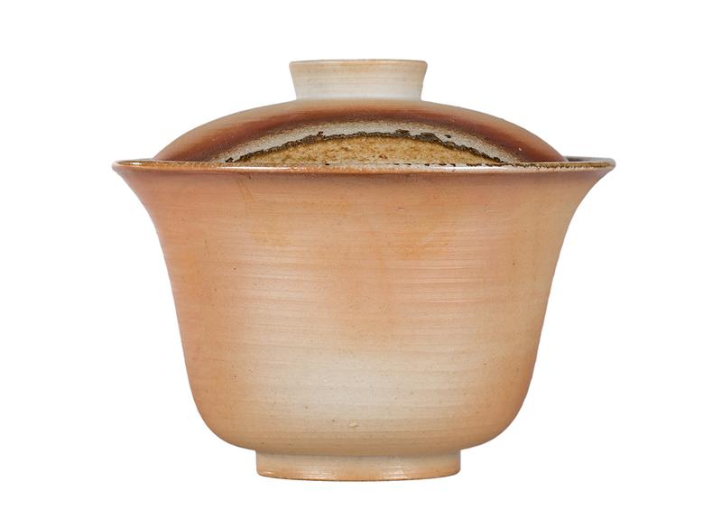 Гайвань # 52365, дровяной обжиг, керамика Дэхуа, ручная работа, 150 мл.