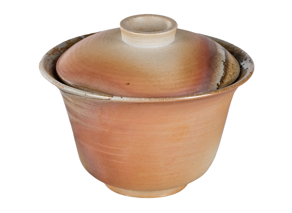 Гайвань # 52365, дровяной обжиг, керамика Дэхуа, ручная работа, 150 мл.