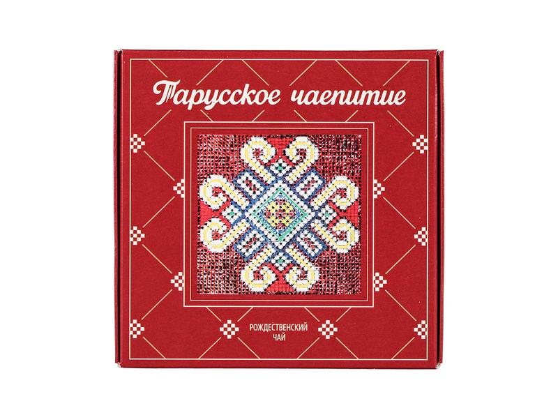 Прессованный чай с пряностями «Тарусское чаепитие -Рождественский», 80 г